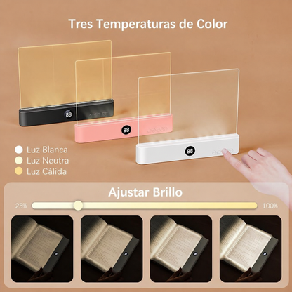 Luz de Lectura Portátil para Libros