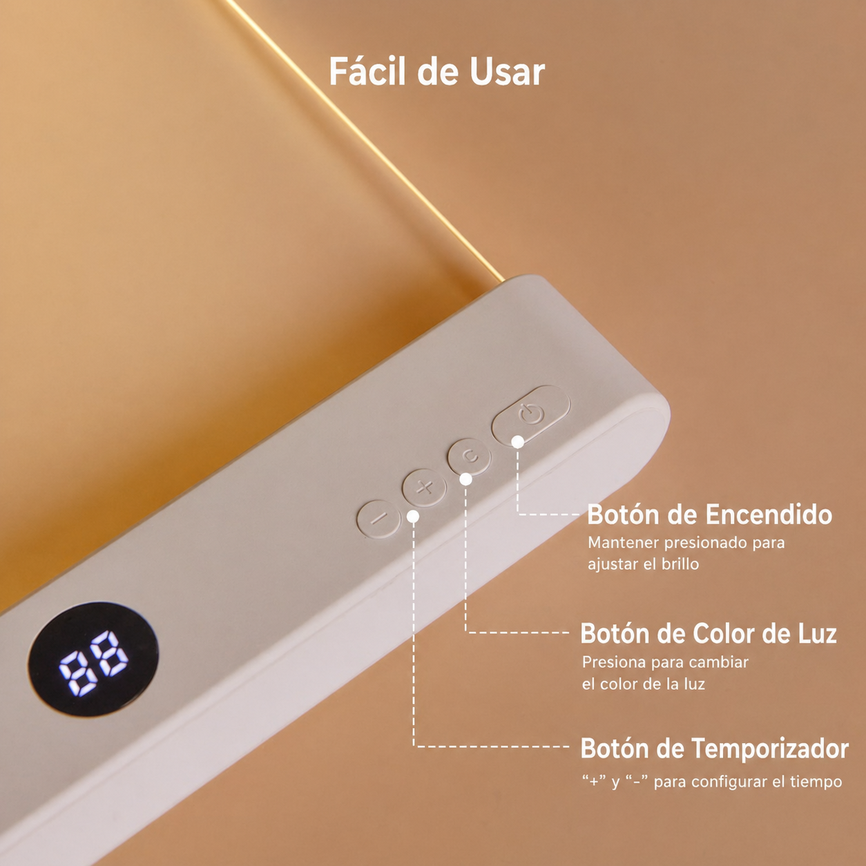 Luz de Lectura Portátil para Libros